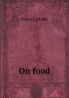 On Food 3382806800 Book Cover
