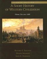 A Short History of Western Civilization, Vol. II (Chapters 31-59) 0070269009 Book Cover