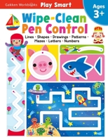 Play Smart Wipe-Clean Pen Control Ages 3-5: Dry Erase Handwriting Practice: Preschool Activity Book 4056212422 Book Cover