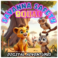 Savanna Safety Squad: Digital Adventures: A Fun and Educational Story About Online Safety for Kids B0FHFTTVQ7 Book Cover