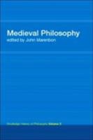 Medieval Philosophy: Routledge History of Philosophy Volume 3 0415308755 Book Cover