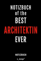 Notizbuch f�r Architekten / Architekt / Architektin: Originelle Geschenk-Idee [120 Seiten kariertes blanko Papier] 1695313356 Book Cover