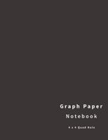 Graph Paper Notebook: 4 X 4 Quad Rule, 110 Pages, 8.5 X 11 Inches (Large) 1540626164 Book Cover