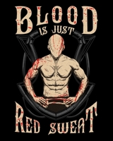 Blood Is Just Red Sweat: Funny Blood Is Just Red Sweat MMA Mixed Martial Arts Pun 2020-2021 Weekly Planner & Gratitude Journal (110 Pages, 8" x 10") ... Moments of Thankfulness & To Do Lists 167602400X Book Cover
