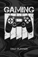 Daily Planner Weekly Calendar: Retro Gamer Organizer Undated - Blank 52 Weeks Monday to Sunday -120 Pages- Retro Gaming Notebook Journal Console Gaming - Gaming Convention To-Do List for Nerds & Geek 1674748736 Book Cover
