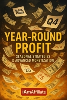 Year-Round Profit: Seasonal Strategies & Advanced Monetization: Your Guide to Making Steady Affiliate Profits All Year with Seasonal Planning, Upselling, Retargeting, and More B0FN9HR7B1 Book Cover