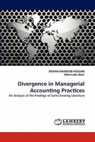 Divergence in Managerial Accounting Practices: An Analysis of the Findings of Some Existing Literature 3844326448 Book Cover