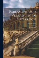 Parlament Und Verfassung in Österreich: Bd. 1848-1869 102266817X Book Cover