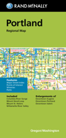 Rand McNally Folded Map: Portland Regional Map 0528025627 Book Cover