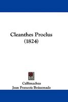 Cleanthes Proclus (1824) 1104634589 Book Cover