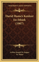 David Hume's Kenleer En Ethiek (1907) 1167562593 Book Cover