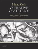 Munro Kerr's Operative Obstetrics: Centenary Edition 0702051853 Book Cover