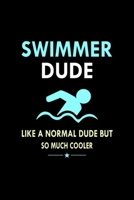 Swimming, Swim, Swimmer Mom Dad Coach: Blank Lined Notebook Journal for Work, School, Office 6x9 110 page 1677234903 Book Cover