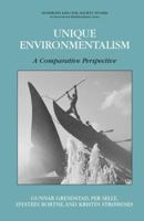 Unique Environmentalism: A Comparative Perspective 0387305246 Book Cover