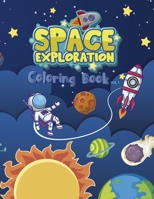 Space Exploration: Coloring Book Vol1 B08JDX79XM Book Cover