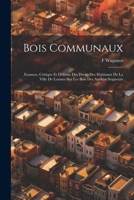 Bois Communaux: Examen, Critique Et Défense Des Droits Des Habitants De La Ville De Lormes Sur Les Bois Des Anciens Seigneurs (French Edition) 1022724657 Book Cover