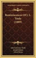 Reminiscences Of J. L. Toole 1166258408 Book Cover