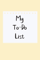 My To Do List: A simple book filled with lines that include check boxes. 1654576298 Book Cover