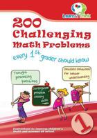 200 Challenging Math Problems Every 1st Grader Should Know 9810727623 Book Cover