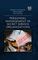 Personnel Management in Secret Service Organizations 1035301245 Book Cover