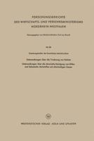 Untersuchungen Uber Die Trocknung Von Rohton: Untersuchungen Uber Die Chemische Reinigung Von Silika- Und Schamotte-Rohstoffen Mit Chlorhaltigen Gasen 3663033112 Book Cover