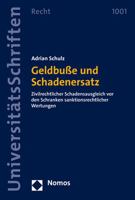 Geldbusse Und Schadenersatz: Zivilrechtlicher Schadensausgleich Vor Den Schranken Sanktionsrechtlicher Wertungen (Nomos Universitatsschriften - Recht, 1001) 3848773813 Book Cover