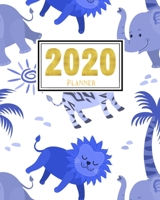 2020 Planner: Weekly and Monthly Planner Calendar Jan 1, 2020 to Dec 31, 2020: Monthly Goals Sheet 1655064134 Book Cover