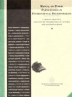 Manual on Public Participation in Environmental Decision Making 9630441624 Book Cover