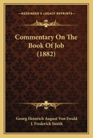 Commentary on the Book of Job, with Translation 1377659240 Book Cover