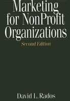 Marketing for Non-Profit Organizations 0865692548 Book Cover