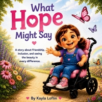 What Hope Might Say: A story about friendship, inclusion, and seeing the beauty in every difference. B0H3CCDWVD Book Cover