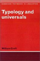 Typology and Universals (Cambridge Textbooks in Linguistics) 0521004993 Book Cover
