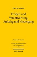 Freiheit Und Verantwortung, Aufstieg Und Niedergang 3161518330 Book Cover