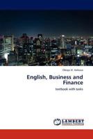 English, Business and Finance: textbook with tasks 384840348X Book Cover