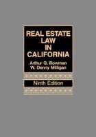 Real estate law in California 0137639953 Book Cover