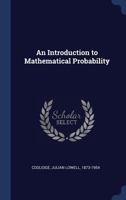 An Introduction to Mathematical Probability B0007EDVHS Book Cover