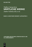 Anmutiger Weisheit Lustgarten. Zweiter Teil 3110086476 Book Cover