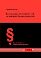 Beweisverbote Im Deutschen Und Im Turkischen Strafverfahrensrecht 3832540814 Book Cover
