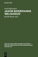 Jakob Bidermanns 'belisarius' 3111214184 Book Cover