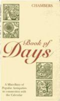 Book of Days (Chambers) 0550100830 Book Cover