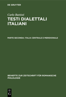 Italia Centrale E Meridionale 3112324714 Book Cover