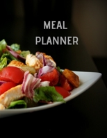 Meal Planner: 55 Week Meal Planner, Shopping List, Organizer Notebook & Productivity Journal. Planner For a Daily Meals, Tracker, Diet Minder, Body Health, Wellness 1672446384 Book Cover