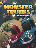 Monster Trucks Coloring Book 0486797945 Book Cover
