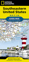 Southeastern USA (National Geographic Guide Map)
