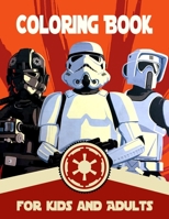 Coloring Book for Kids and Adults: The Ultimate Coloring Book from Your Favorite Films 1716351111 Book Cover