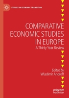 Comparative Economic Studies in Europe: A Thirty Year Review 3030482979 Book Cover