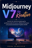 Midjourney V7 für Kreative: Schritt-für-Schritt-Anleitung für professionelle KI-Kunst, effektive Prompts und praxisorientierte Projekte (2026) (German Edition) B0GY7S27KV Book Cover
