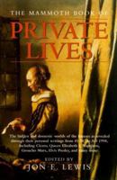 The Mammoth Book of Private Lives (Mammoth Books) 0786707488 Book Cover