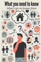 What you need to know: When I am no longer here B0DR8PN5PZ Book Cover