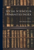 Social Sciences & Humanities Index; Volume 2 1022384090 Book Cover